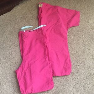 Scrubs Small top, XS bottoms